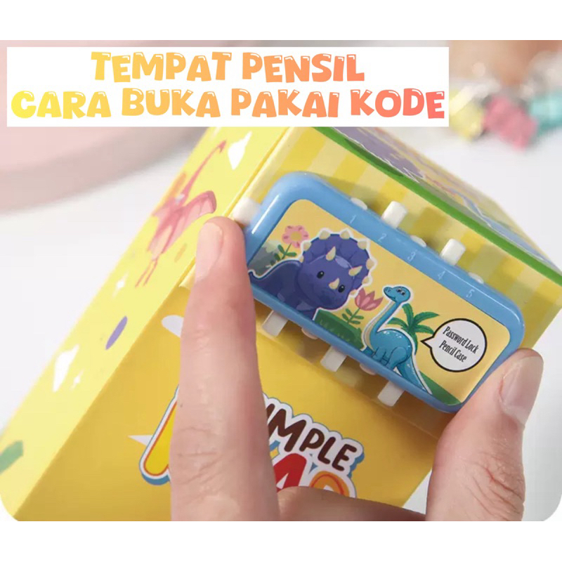 

Tempat Pensil Susun Kode Password -MAY13