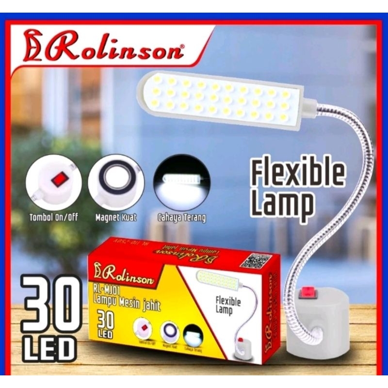 Lampu Multifungsi 30 Led + Magnet Kuat Bisa Ditempel - Lampu Meja Led