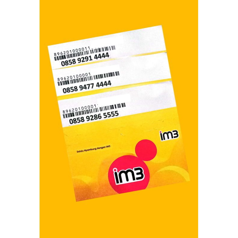 NOMER CANTIK INDOSAT