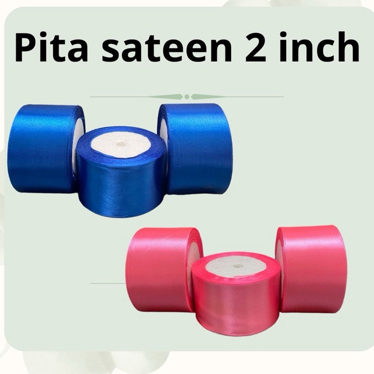 

DIJAMIN MURAH PITA SATIN 5 CM PITA SATIN 2 INCH PITA KADO 2 YARDS