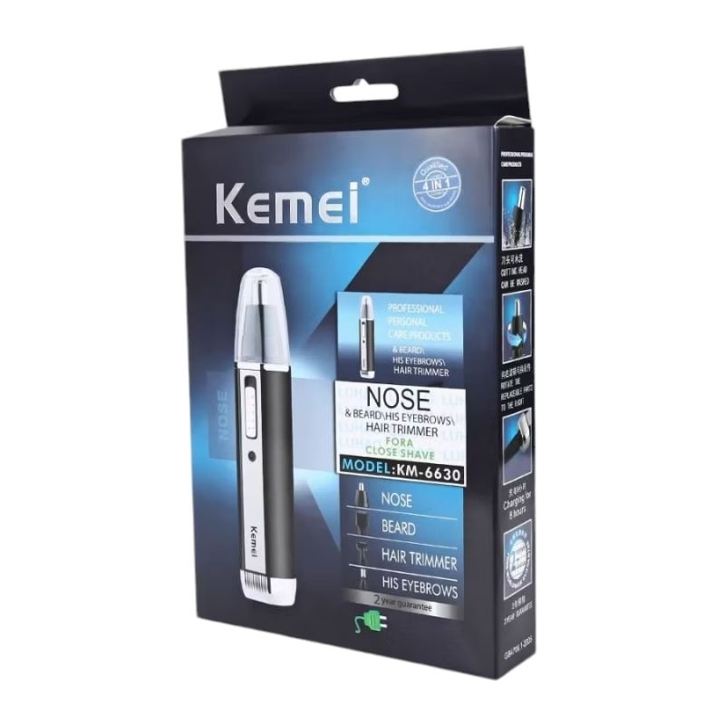 Mesin Pencukur Bulu 4 In 1 KEMEI KM-6630 / Alat Cukur Rambut