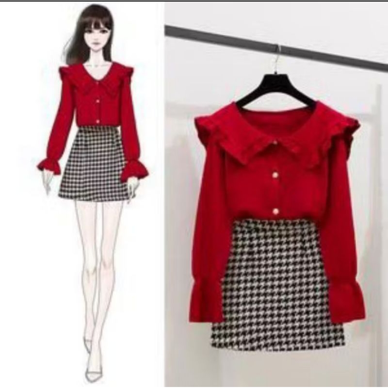 Korean set/Korean outfit Set/Korean Ulzzang Style