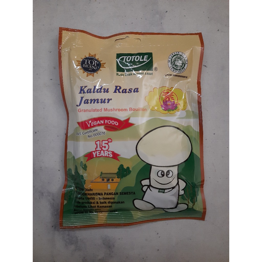 

kaldu jamur totole 80 gram