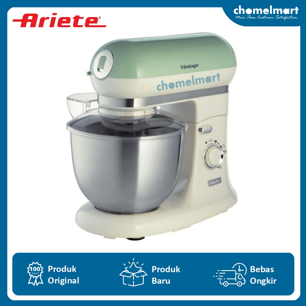 Ariete Stand Mixer Retro 5.5l – Hijau 10174235
