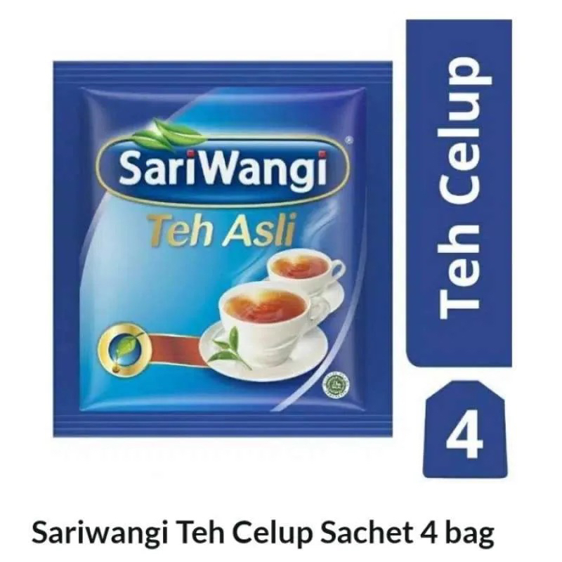 

Sariwangi Teh Celup isi 1 Pcs 4 Kantung Teh (6 pcs/Renceng)