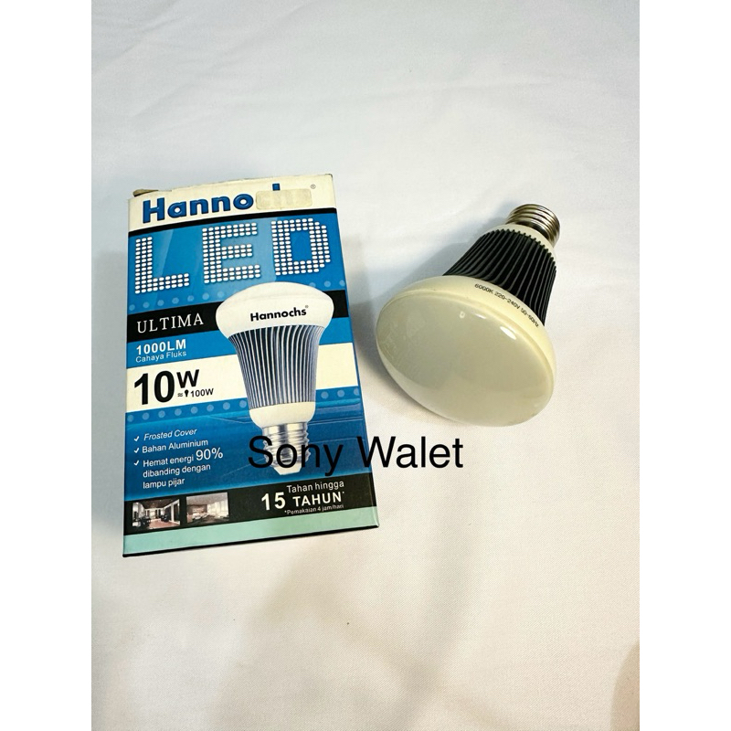 Lampu LED 10 watt Hannochs Ultima