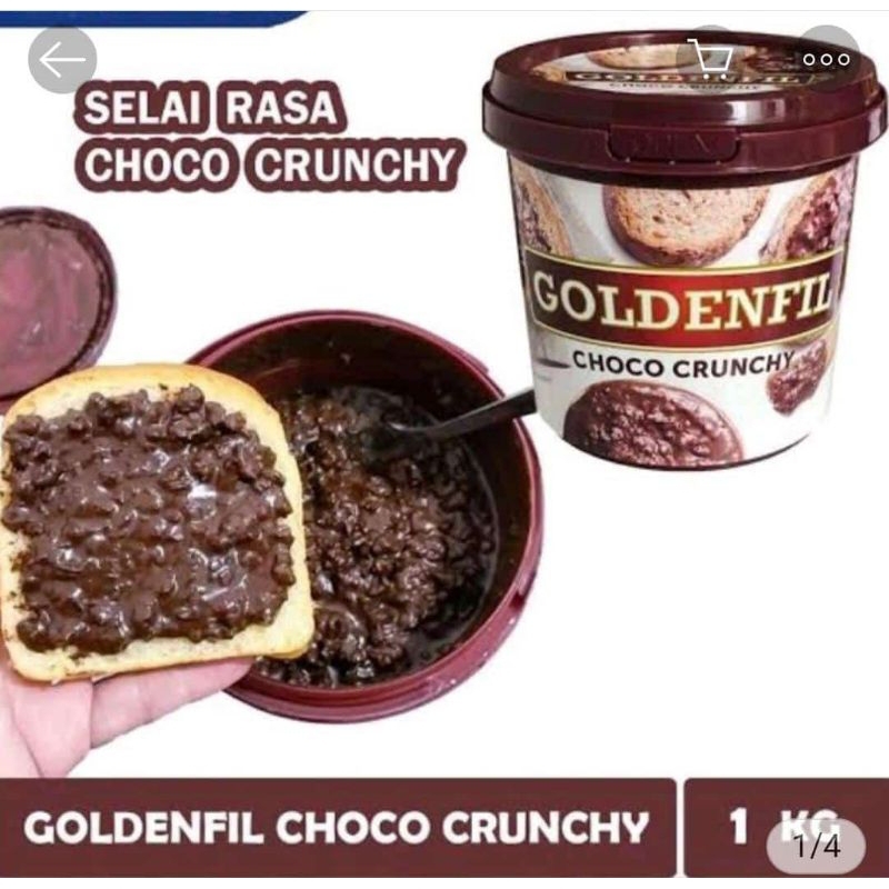 

coklat goldenfil crunchy 1kg