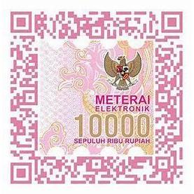 Materai Elektronik (e-materai) Resmi PERURI