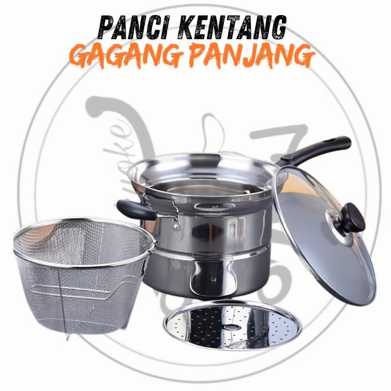 [READYYY] PANCI KENTANG 3 IN1 PANCI MIE KUKUS REBUS GORENG / PANCI PENGGORENG KENTANG / PANCI MIE