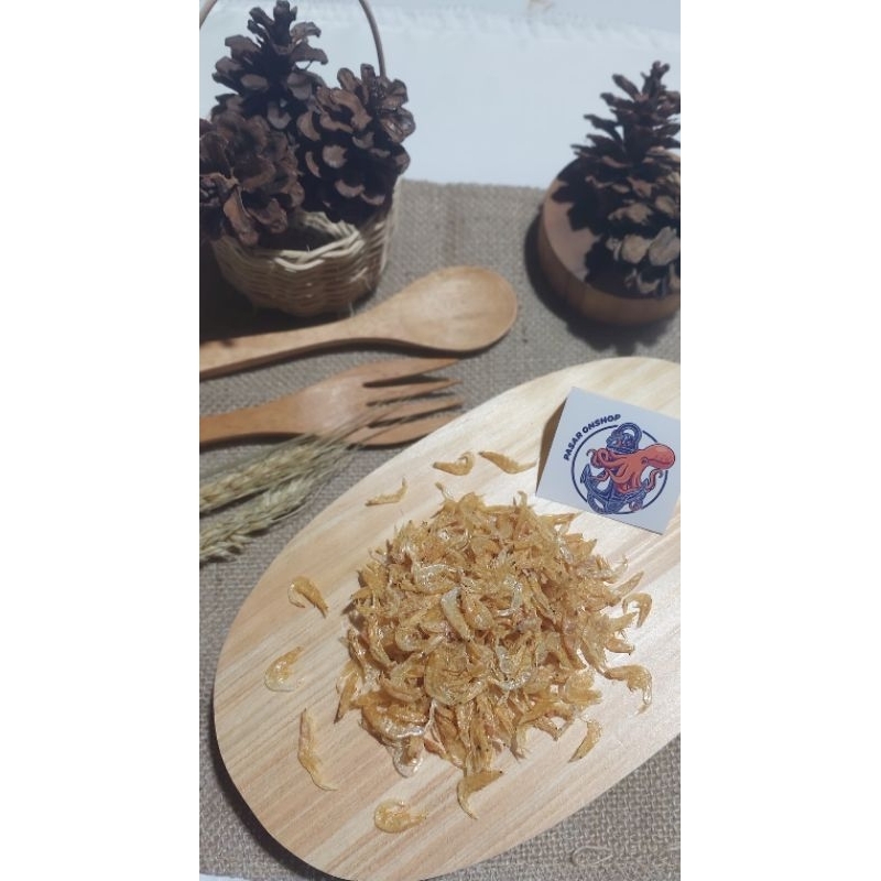 

Rebon 1kg / Rebon tawar super / ikan asin rebon / udang rebon / rebon tawar kering /