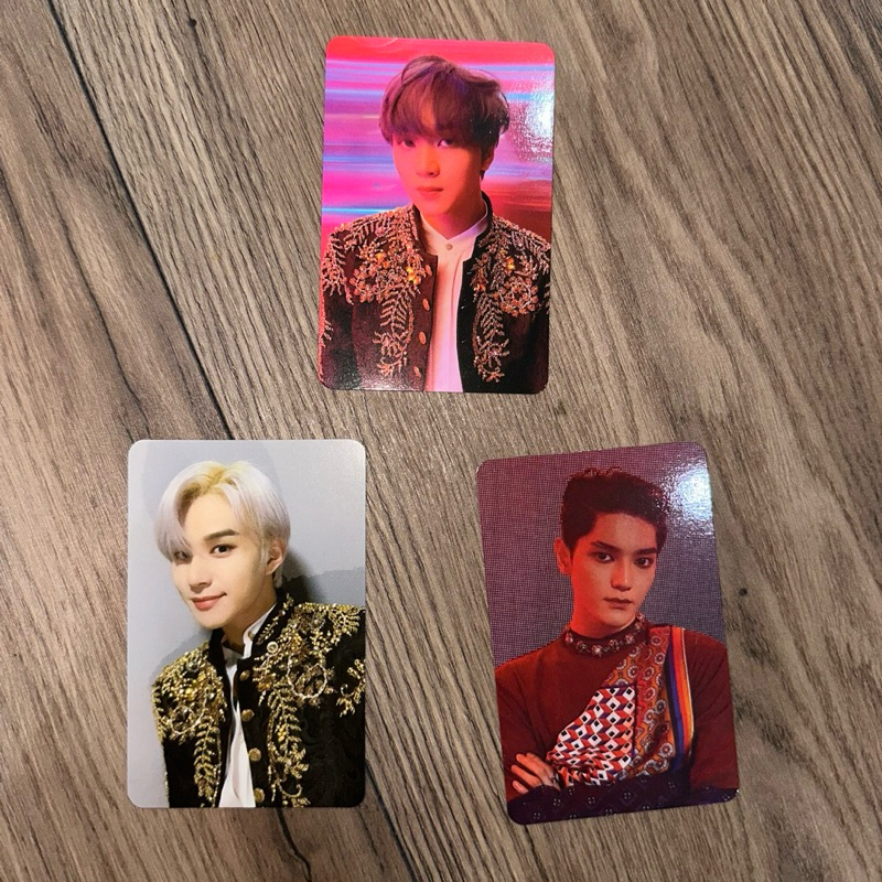 READY INA - PHOTOCARD NCT 127: FAVORITE (TAEYONG, HAECHAN, JUNGWOO)