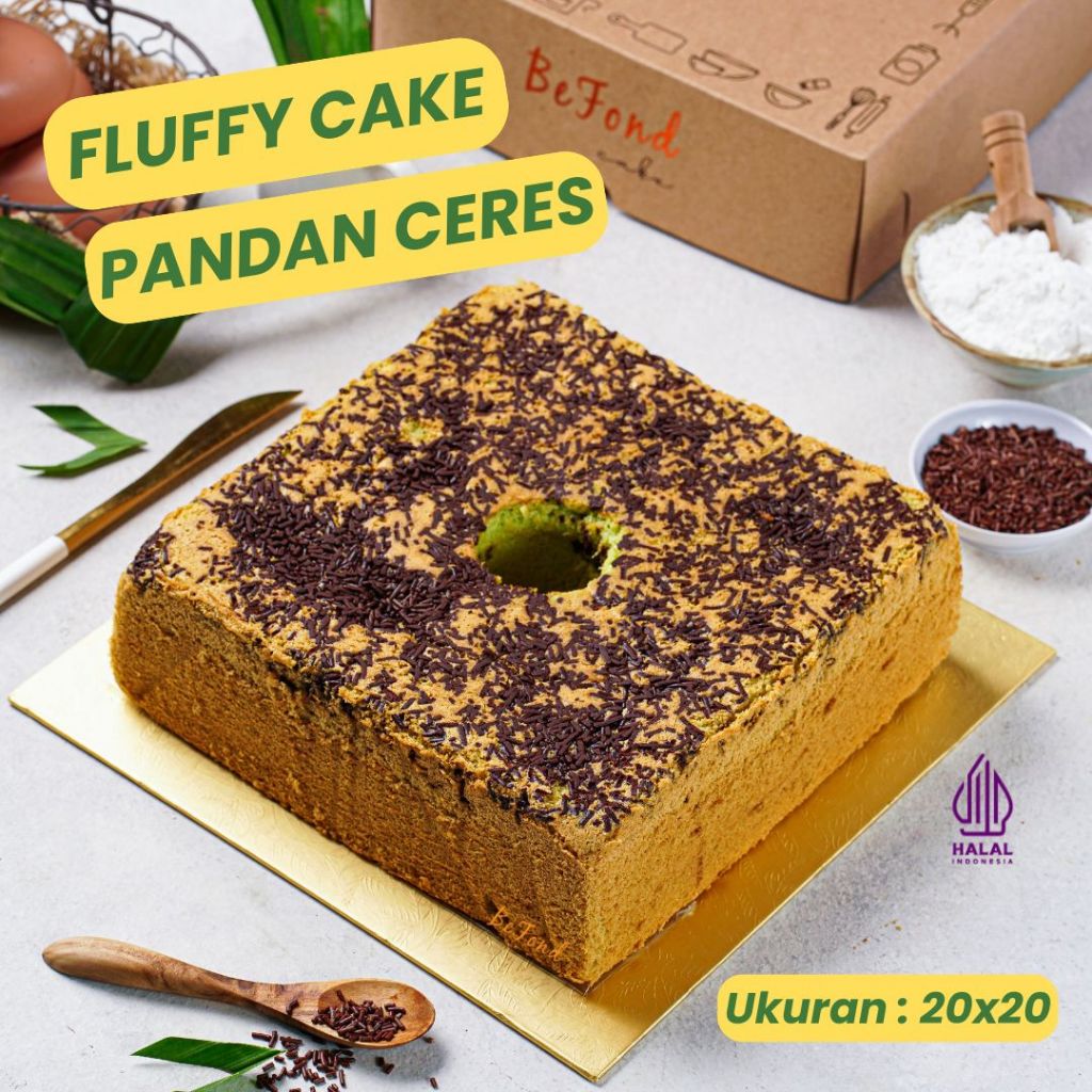 

Pandan Ceres - Fluffy Cake