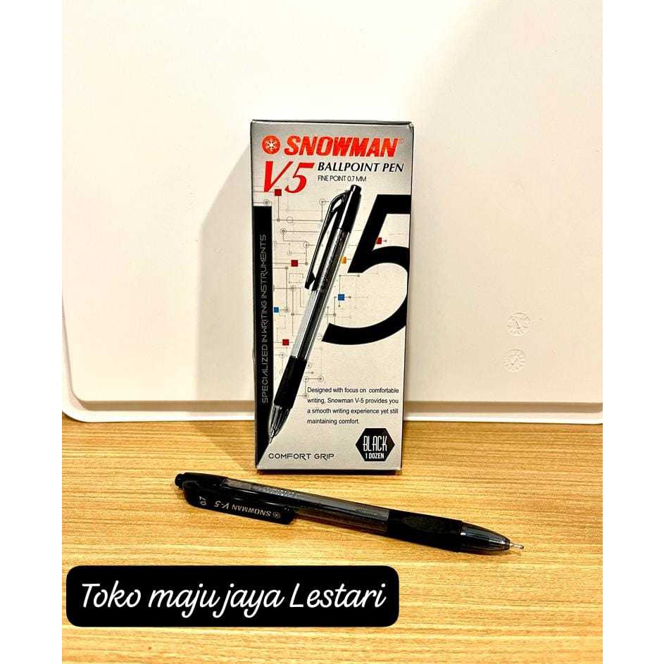 

SPESIAL PULPEN BOLPOIN SNOWMAN V5 FINE POINT 7MM CETEKAN