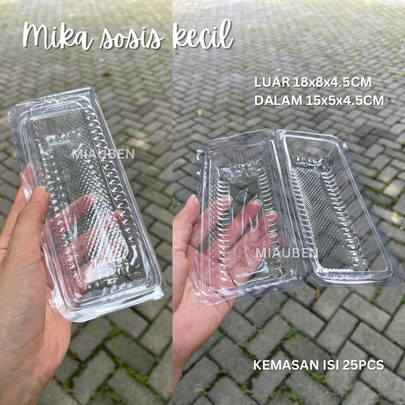 (25pcs) Mika sosis kecil mika panjang mika sushi