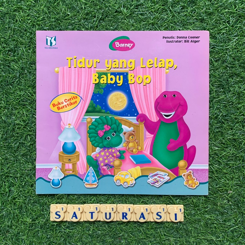 (Saturasi Preloved) Barney : Tidur yang Lelap, Baby Bop - Buku Cerita Anak