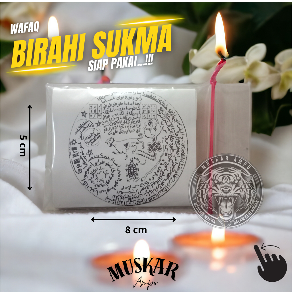 

Kertas Waffaq Pengassihan Birahai Sukma - Media Ampuh - Menarik Daya Pikat & Memperkuat Aura