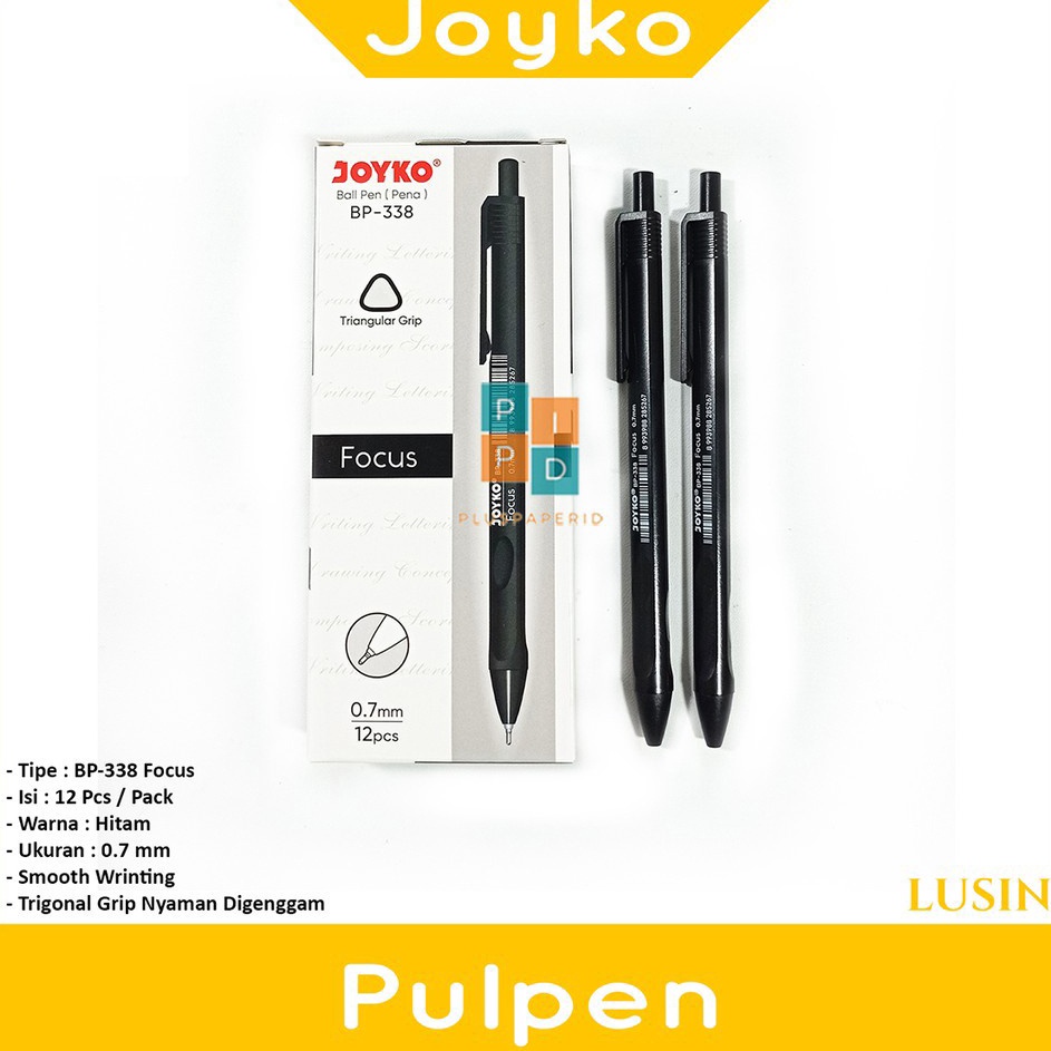 

TERLARIZZZ Pulpen Ballpen BP 338 7mm Lusin