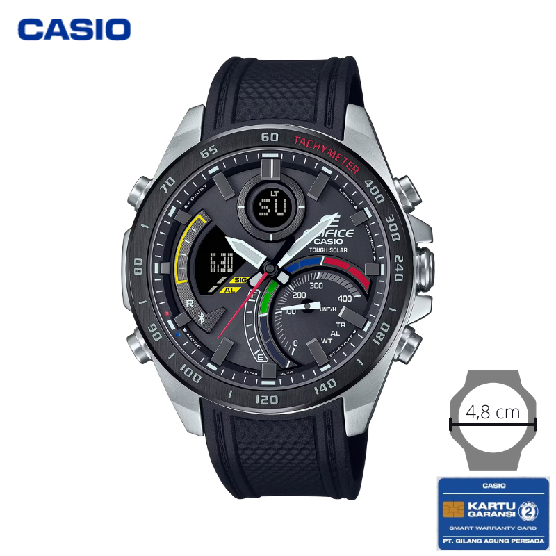 JAM TANGAN CASIO PRIA CASIO EDIFICE ECB-900MP-1A / ECB 900 MP 1ADR CASIO ORIGINAL