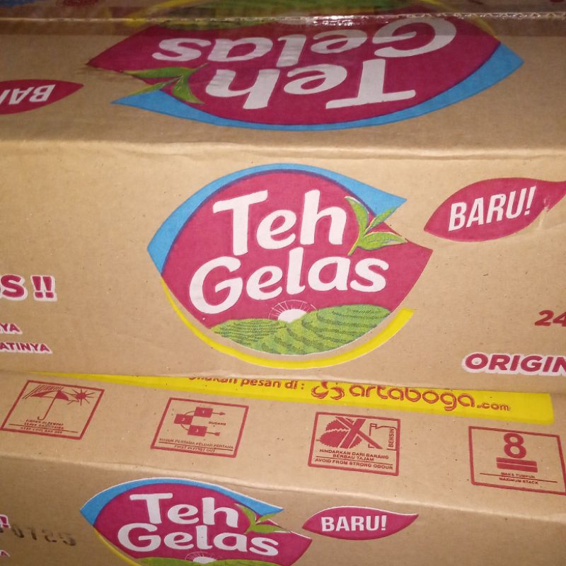 

Teh gelas Original Tea asli melati Top Brand OT