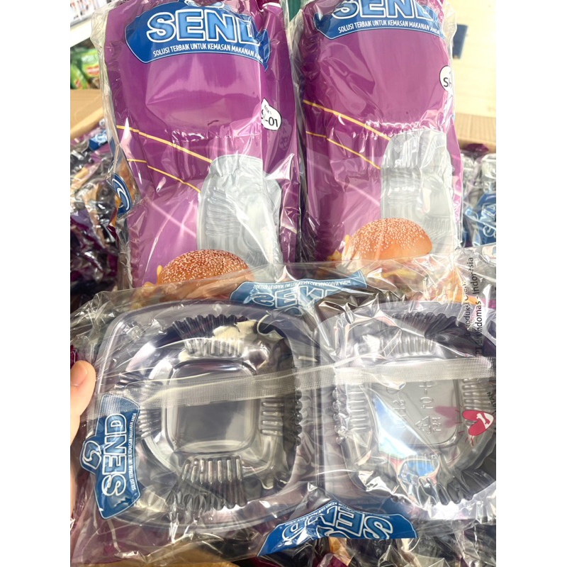 Mika Send Burger Tebal isi 25 ~ GALERI PLASTIK FROZEN FOOD