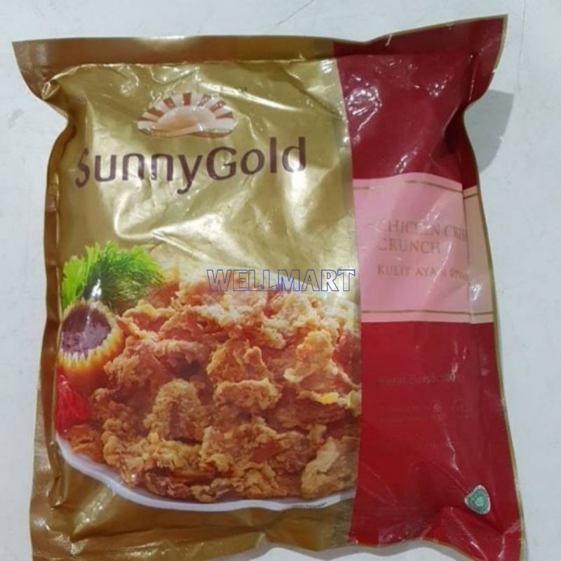 

Sunny Gold Chicken Crispy Crunch 500gr Kulit Ayam Goreng