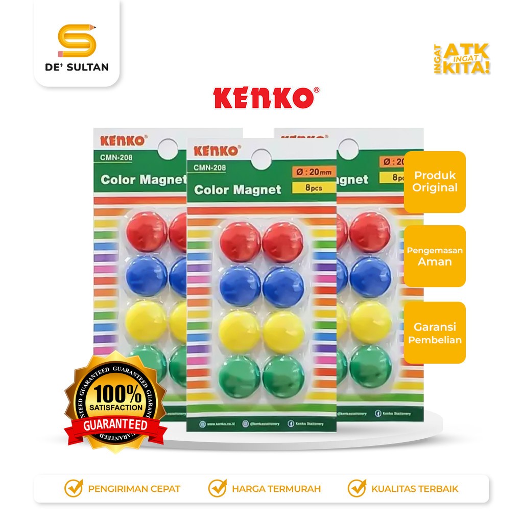 

COLOR MAGNET 20mm CMN-208 KENKO (1SET)