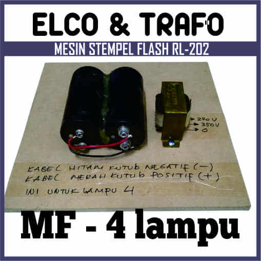 

ELCO DAN TRAFO SPART PART MESIN STEMPEL FLASH
