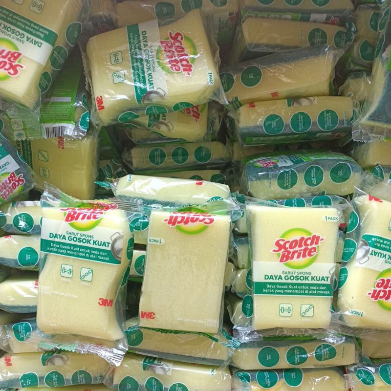 spons scotch brite 3m spons cuci piring