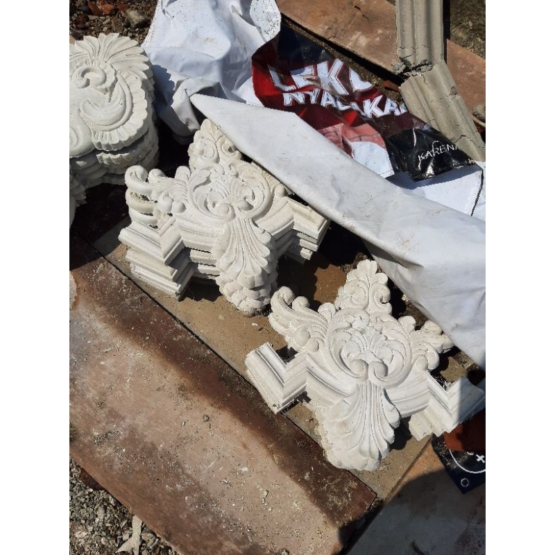 ornamen dinding, wall moulding, hiasan dinding