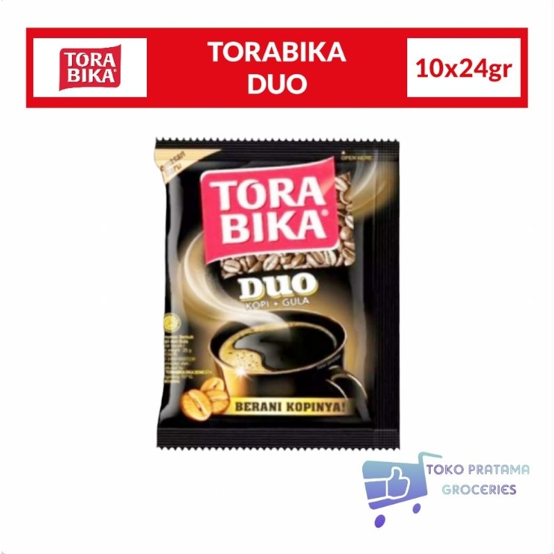 

TORABIKA DUO KOPI+GULA 1 RENCENG ISI 10 SACHET