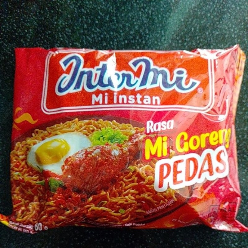 Intermi mi Goreng Pedas paket spesial isi 10pcs