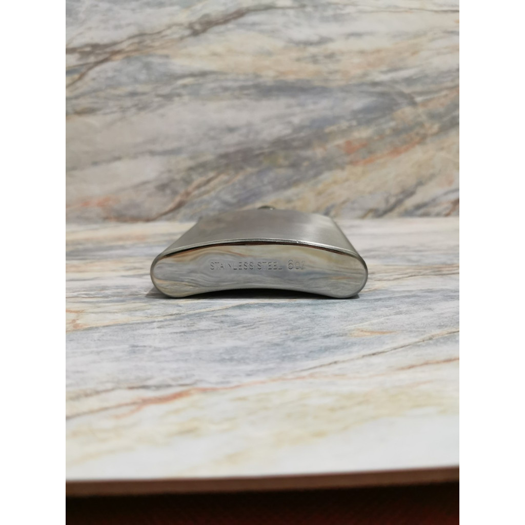 Hip Flask 6Oz Stainless Steel Botol Minum Model Koboi