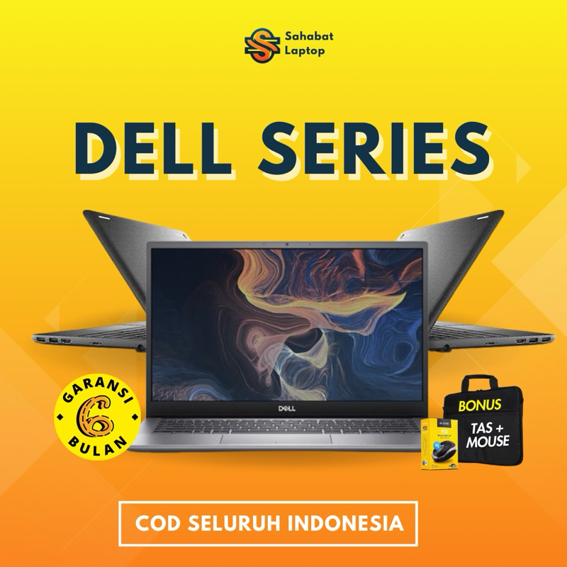 Laptop Dell Core i5/i7 RAM 8/16 GB SSD 256/512GB Original Bergeransi