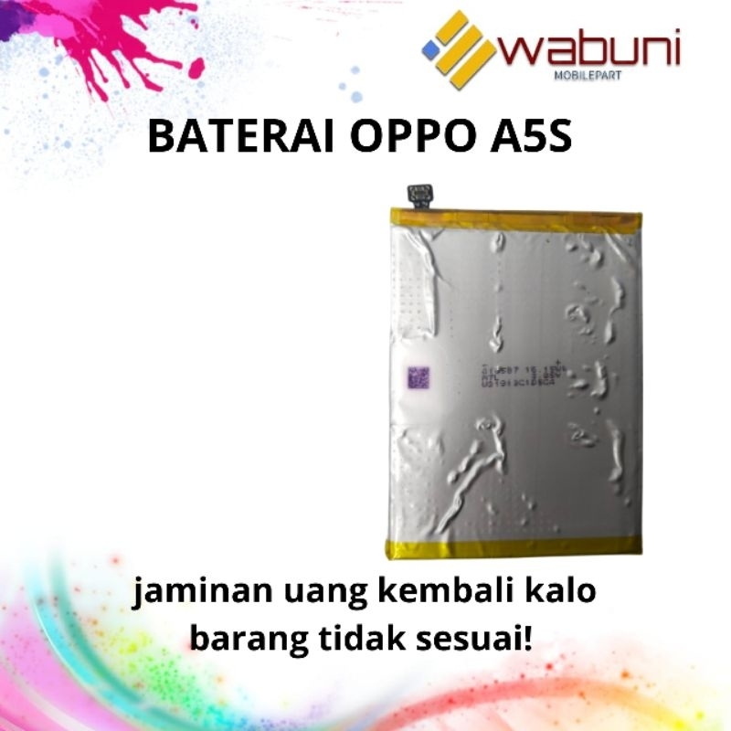 Wabunimobilepart Baterai / batre / batrai OPPO A5S ori copotan