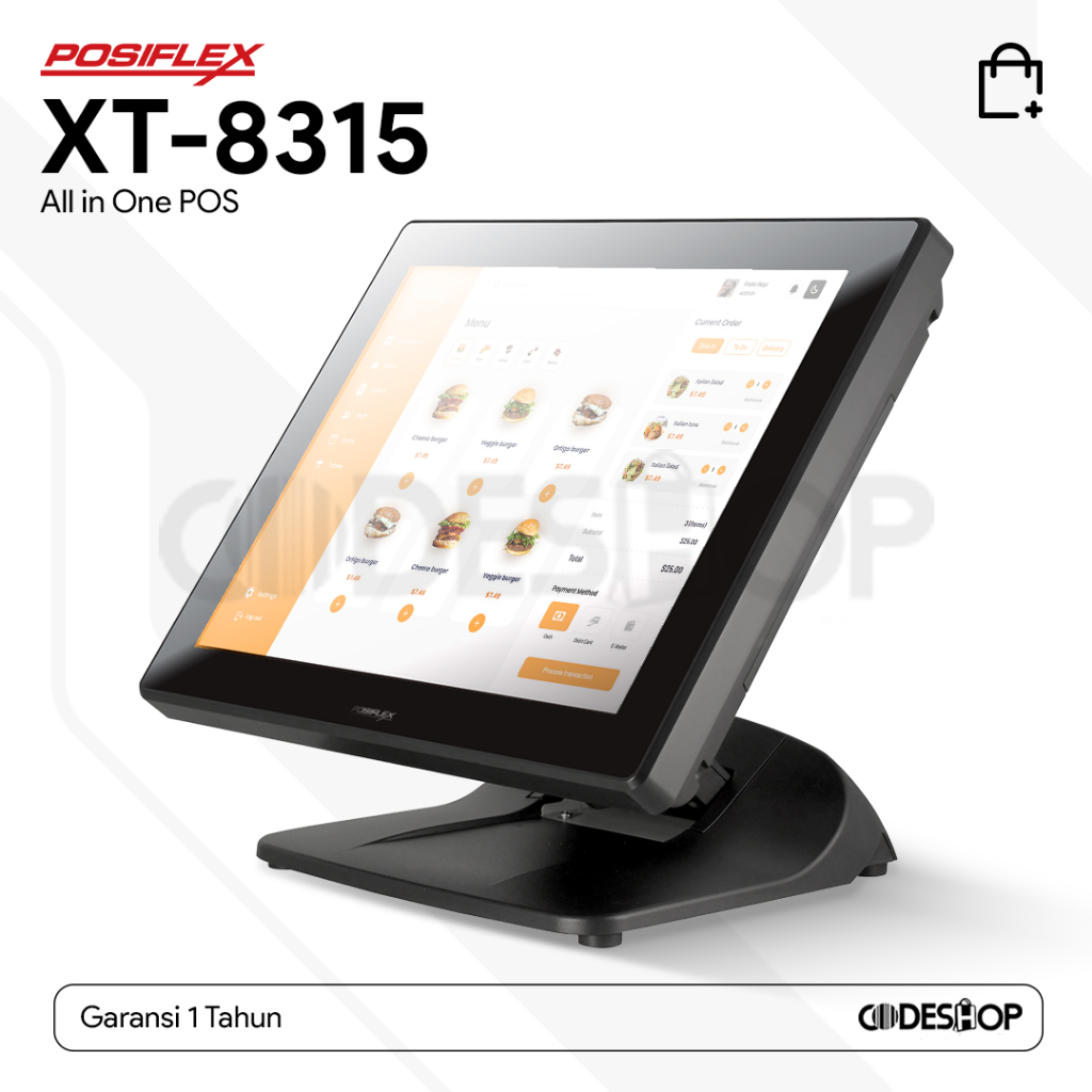 Posiflex XT-8315 Mesin Kasir POS Windows All in One Touchscreen