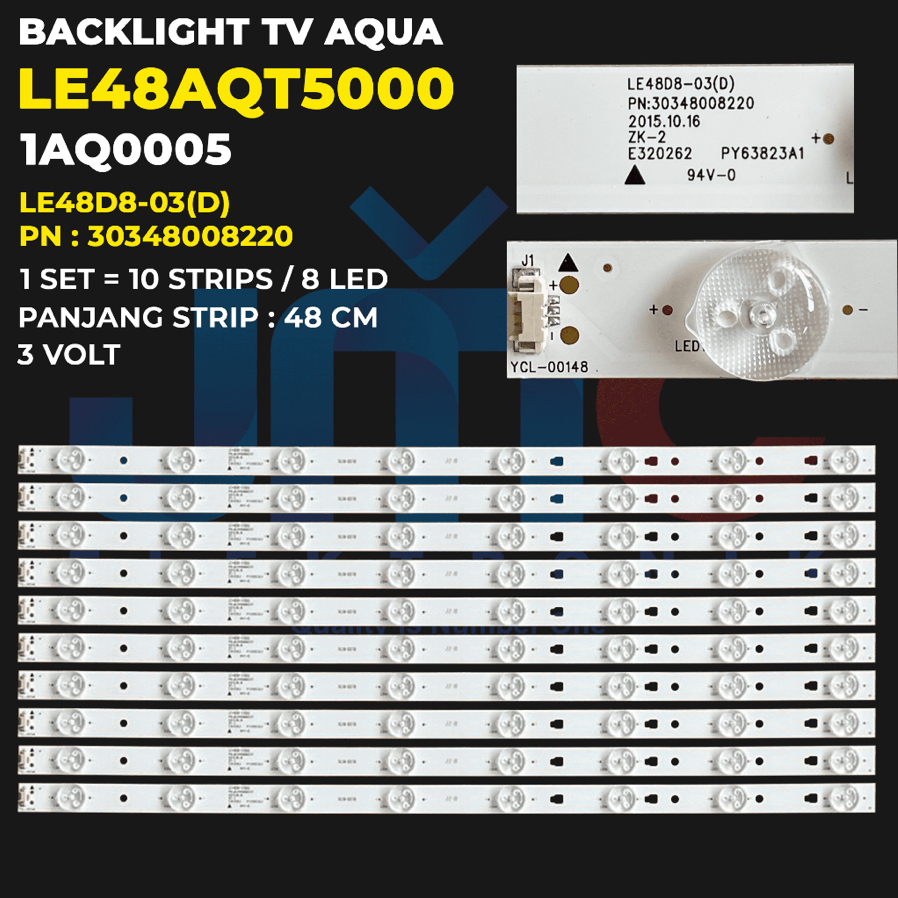 BACKLIGHT TV LED AQUA 48 INCH LE48AQT5000 48AQT5000