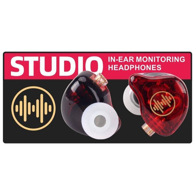 Waveaudio Studio Red In Ear Monitor WAVE Studio Panggung Stage Live Inear Monitor