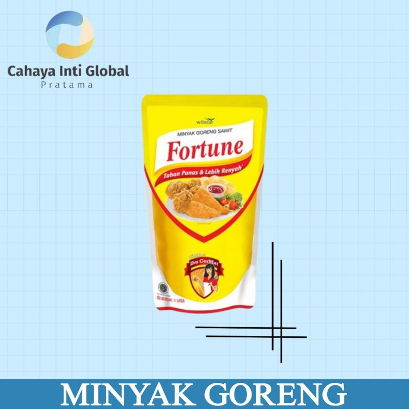 

Minyak Goreng Fortune Pouch 1 L