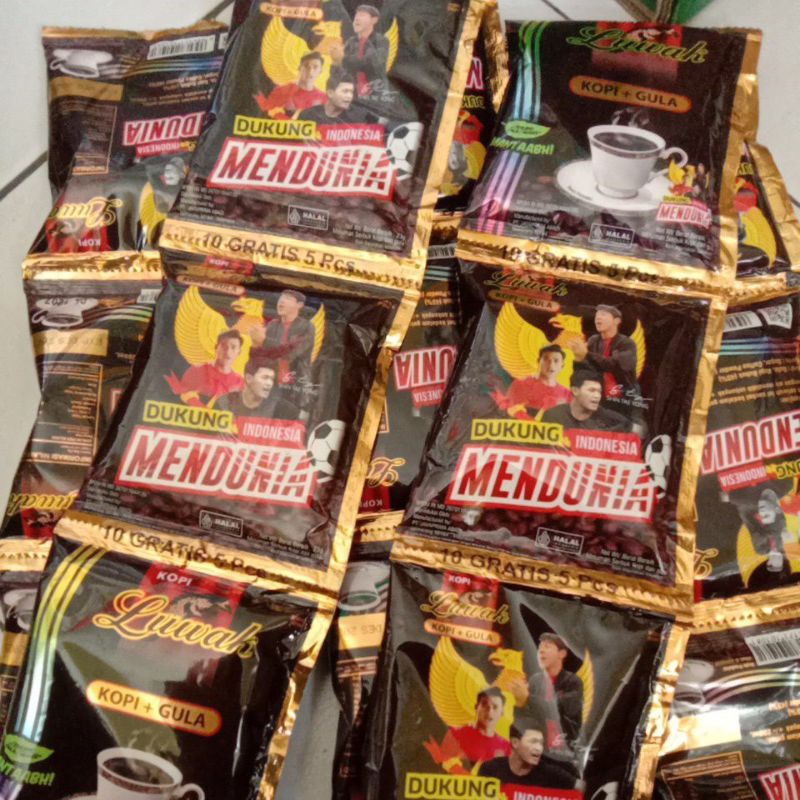 

Kopi Luwak Hitam + Gula 3 Pcs