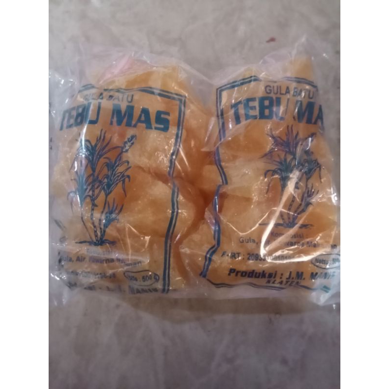 

Gula batu Tebu mas 500gram