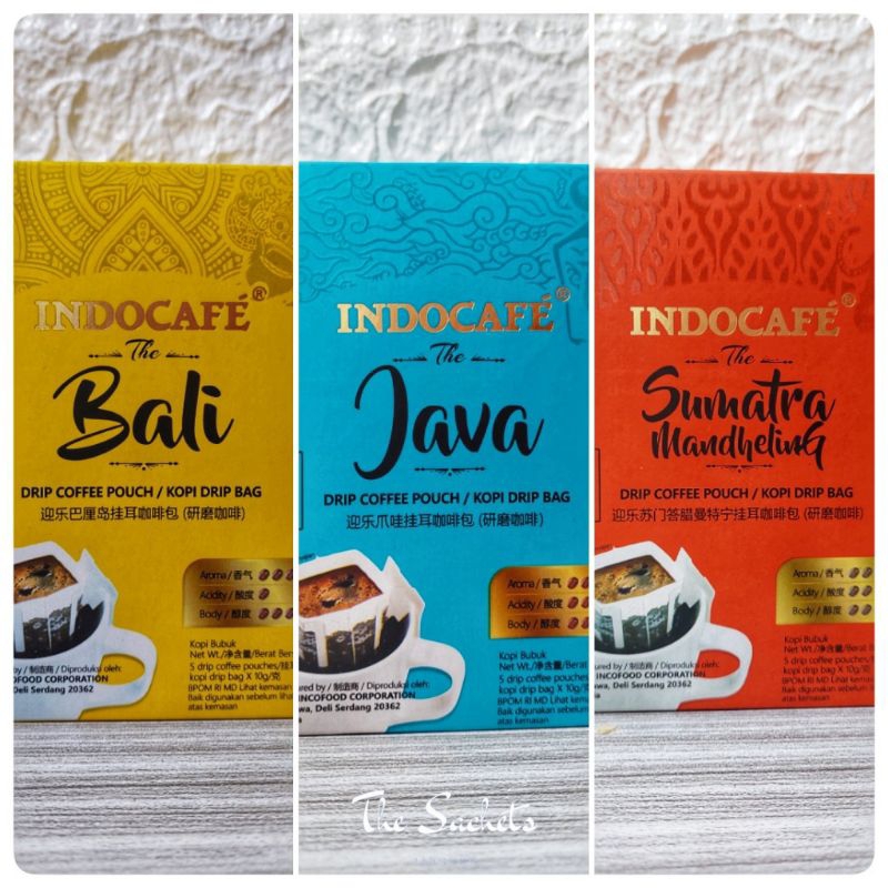 

INDOCAFE DRIP COFFEE - ECER 1 SACHET