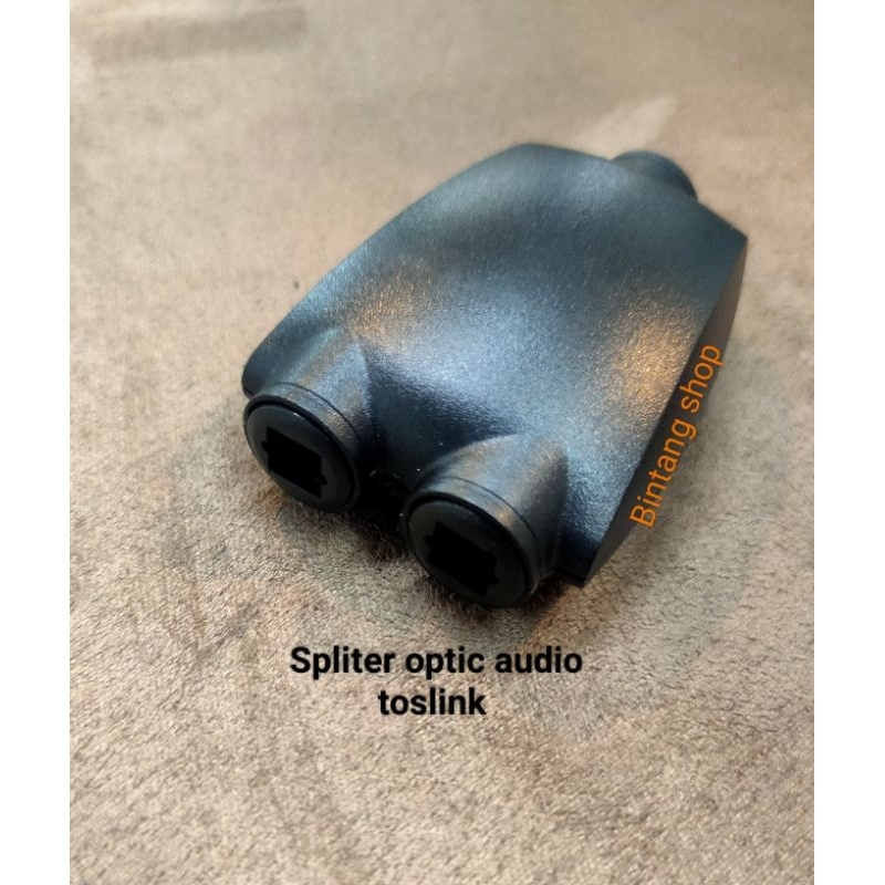 Splitter optik audio toslink to toslink 1-2