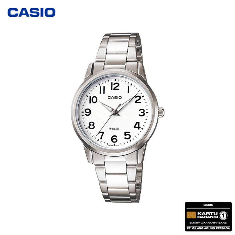 JAM TANGAN CASIO WANITA CASIO LTP-1303D-7B / LTP1303D CASIO ORIGINAL