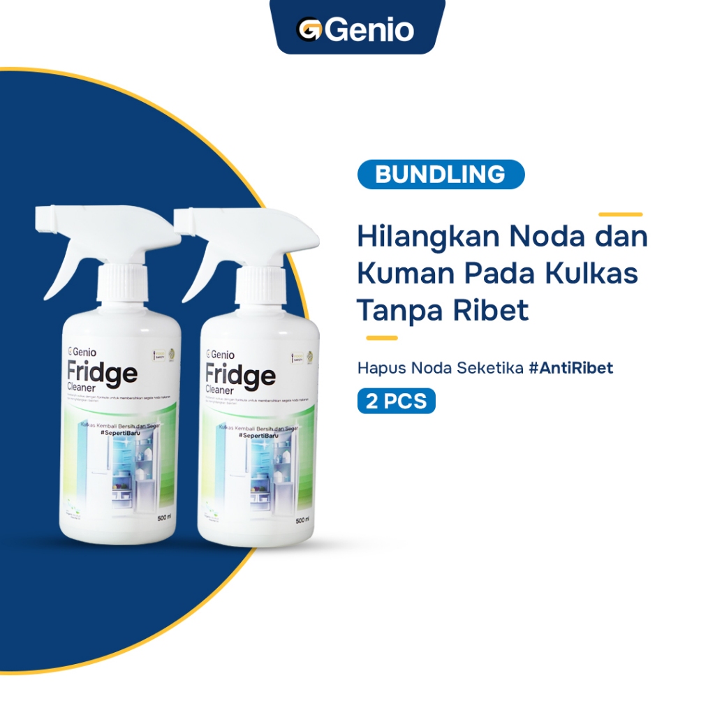 Genio Paket Hemat Fridge Cleaner 2Pcs