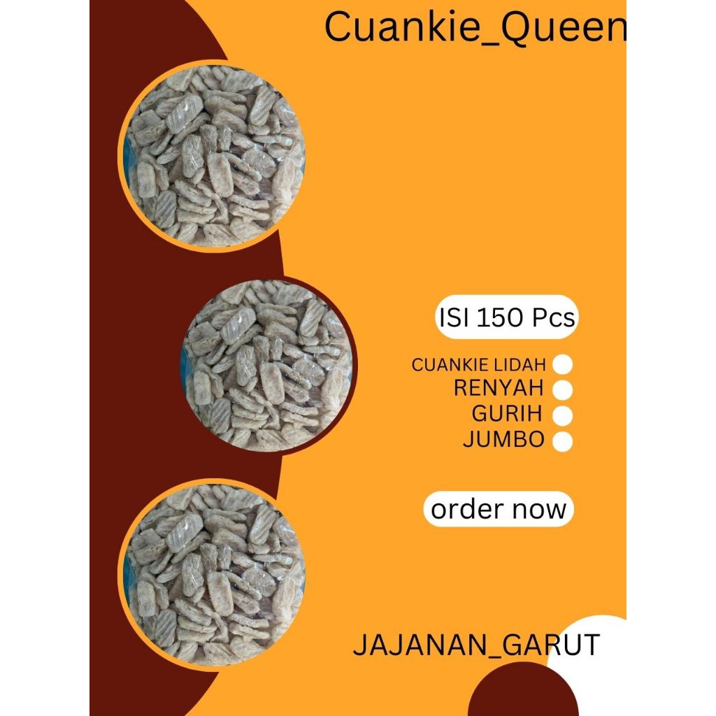 

cuankie lidah spesial JUMBO / ikan tengiri 150 pcs