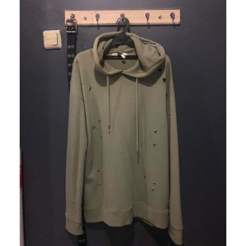 Forever 21 Ripped Hoodie