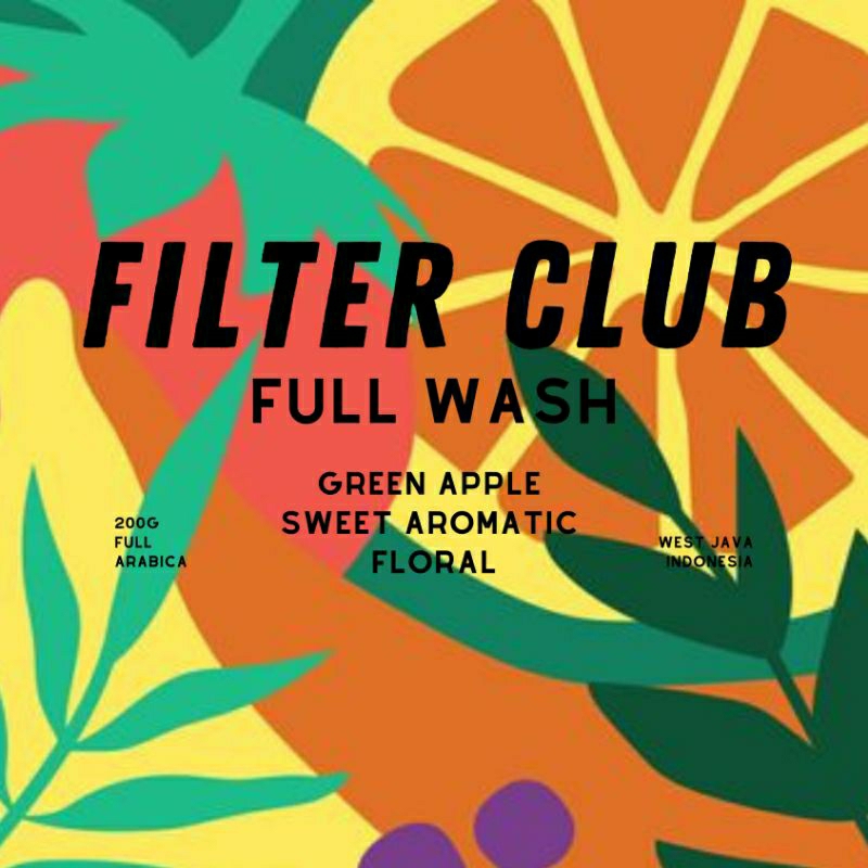 

MANUAL BREW FILTER CLUB FULL WASH FULL ARABICA