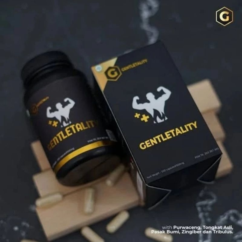 GENTLETALITY SUPLEMEN HERBAL PENINGKAT STAMINA PRIA DEWASA TERBAIK BPOM