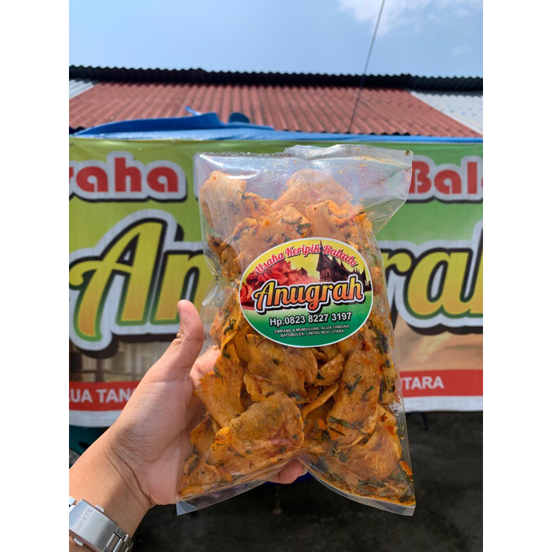 

Keripik talas khas minang kabau