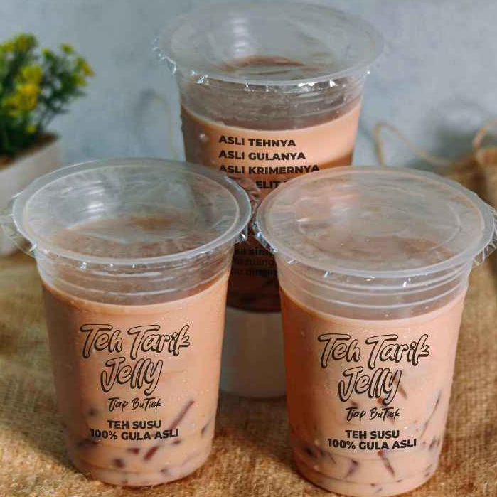 

PAKET USAHA 20PCS MINUMAN TEH TARIK JELLY TJAP BUTIEK 100% GULA ASLI TANPA PENGAWET PAKET USAHA KOPI MATCHA COKLAT